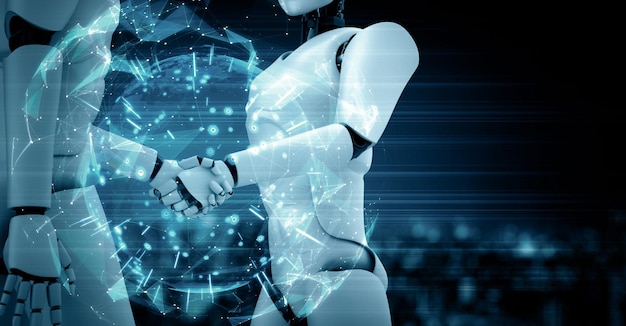 Predictive analytics dashboard showing AI-driven insights and business intelligence tools